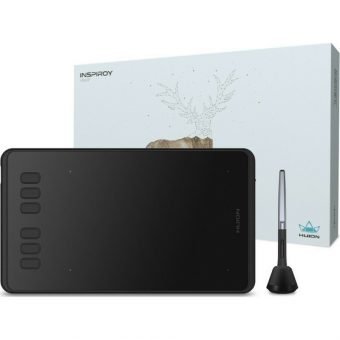Huion H640P Digitizer με Γραφίδα Σχεδίασης Black 6930444800611 - Image 7