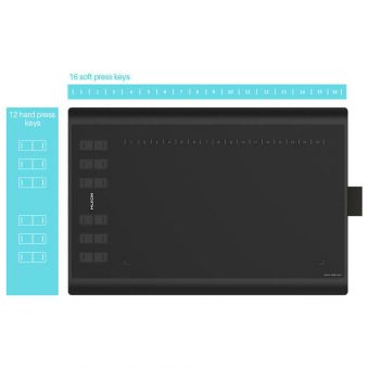 Huion Inspiroy H1060P Pen Tablet Black 6930444800697 - Image 2