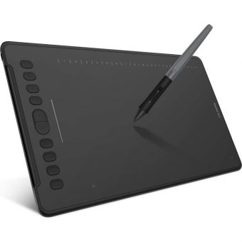 Huion H1161 Digitizer με Γραφίδα Σχεδίασης Black 6930444801250