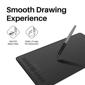 Huion H1161 Digitizer με Γραφίδα Σχεδίασης Black 6930444801250 - Image 5