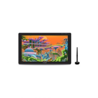 Huion Kamvas 22 PLUS  Digitizer με Όθονη και Γραφίδα Σχεδίαση 21.5" Black 6930444801762