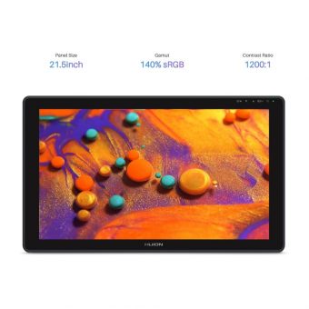 Huion Kamvas 22 PLUS  Digitizer με Όθονη και Γραφίδα Σχεδίαση 21.5" Black 6930444801762 - Image 10