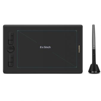 Huion Inspiroy H580X Digitizer με Γραφίδα Σχεδίασης Black 6930444802141 - Image 7