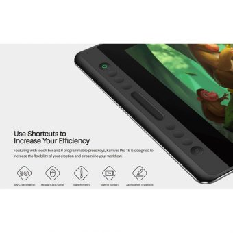 Huion Kamvas Pro 16 Digitizer με Όθονη και Γραφίδα Σχεδίαση 16" Black 6930444801205 - Image 9