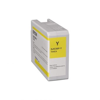 Epson SJIC36P-Y Ink Yellow 80ml C13T44C440