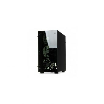 iBox Passion V4 RGB Mini-Tower Tempered Glass Black OPV4 - Image 2