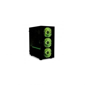 iBox Passion V4 RGB Mini-Tower Tempered Glass Black OPV4 - Image 5