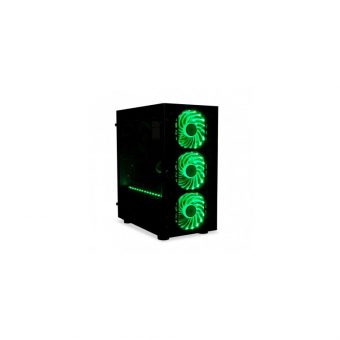 iBox Passion V4 RGB Mini-Tower Tempered Glass Black OPV4 - Image 6
