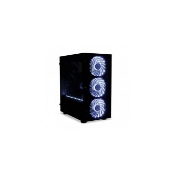 iBox Passion V4 RGB Mini-Tower Tempered Glass Black OPV4 - Image 8