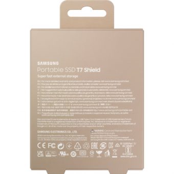 Samsung Portable SSD T7 Shield 1TB USB-C 3.1 Beige MU-PE1T0K - Image 9