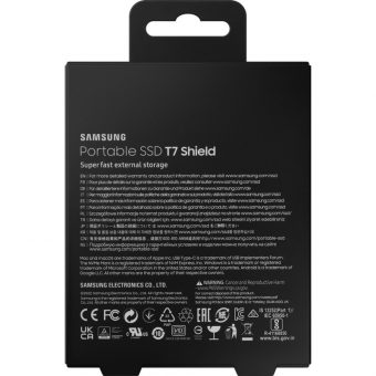 Samsung Portable SSD T7 Shield 1TB USB-C 3.1 Black MU-PE1T0S - Image 8