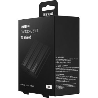 Samsung Portable SSD T7 Shield 2TB USB-C 3.1 Black MU-PE2T0S - Image 10