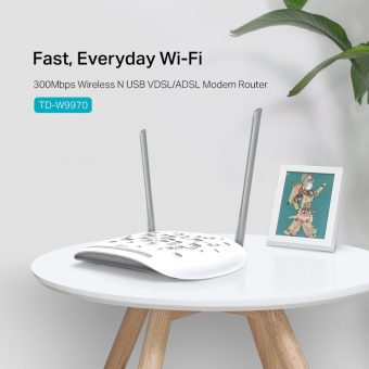 TP-Link 300Mbps Wireless N USB VDSL/ADSL Modem Router TD-W9970 V4 - Image 3