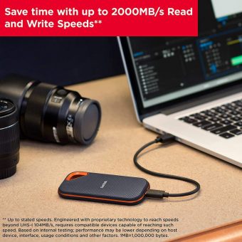 SanDisk Extreme Pro Portable SSD V2 2TB SDSSDE81-2T00-G25 - Image 7