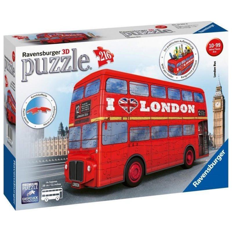 Ravensburger 3D Puzzle: London Bus (216 pcs) (12534)