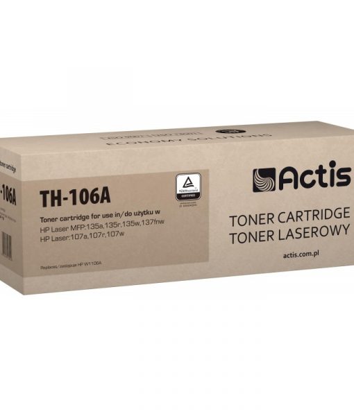 Actis TH-106A Toner For HP 106A W1106A Black 6k Pgs