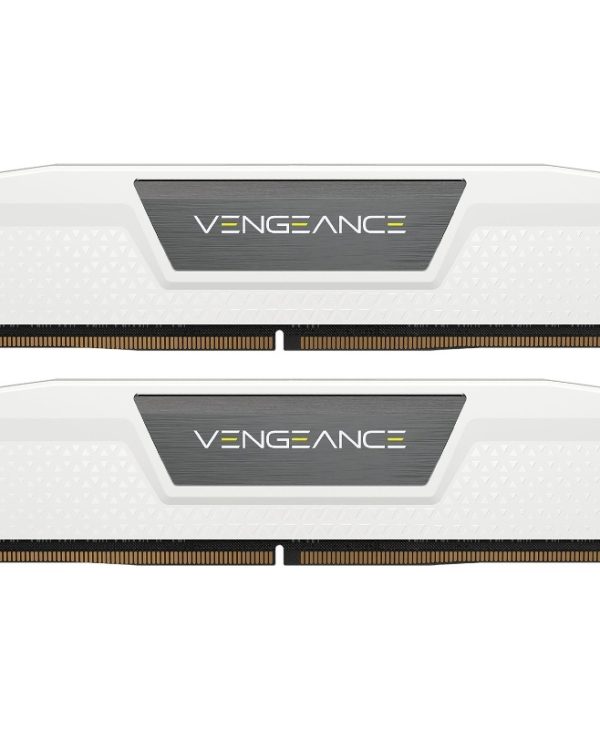 Corsair Vengeance 32GB (2 x 16GB) 5200MHz DDR5 White CMK32GX5M2B5200C40W