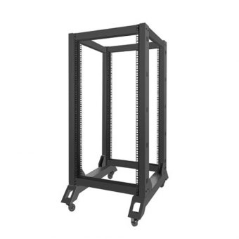 Lanberg 19" Open Frame Rack 22U 60 x 80 Black OR01-6822-B