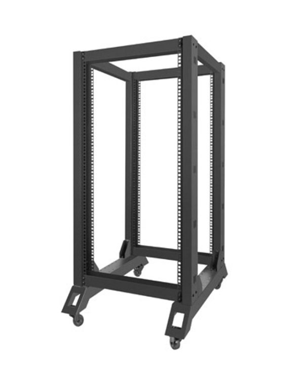 Lanberg 19" Open Frame Rack 22U 60 x 80 Black OR01-6822-B