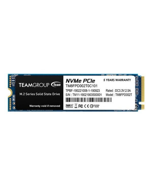 TeamGroup MP33 Pro 512GB M.2 2280 NVMe PCIe Gen3.0 x4 TM8FPD512G0C101