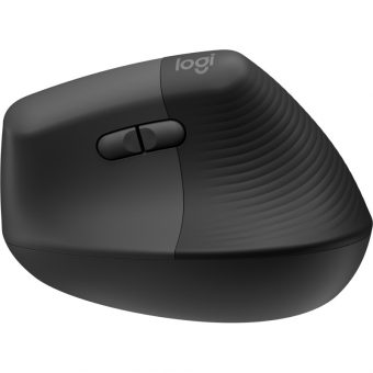 Logitech Lift Vertical Ergonomic Wireless Mouse Graphite Black 910-006473 - Image 3