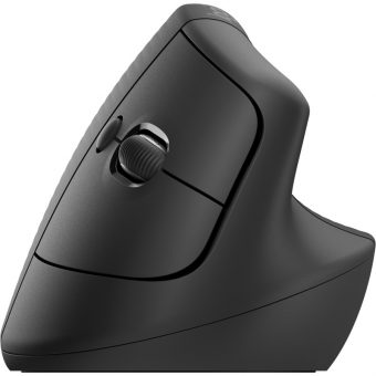 Logitech Lift Vertical Ergonomic Wireless Mouse Graphite Black 910-006473 - Image 4