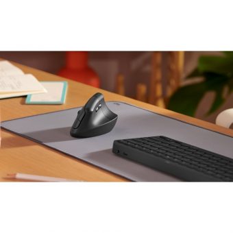 Logitech Lift Vertical Ergonomic Wireless Mouse Graphite Black 910-006473 - Image 7