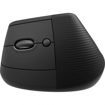 Logitech Lift Left Vertical Ergonomic Wireless Mouse Graphite Black 910-006474 - Image 2