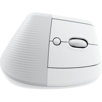 Logitech Lift Vertical Ergonomic Wireless Mouse White 910-006475 - Image 2