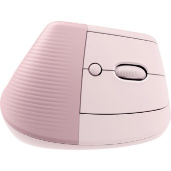 Logitech Lift Vertical Ergonomic Wireless Mouse Rose 910-006478 - Image 2