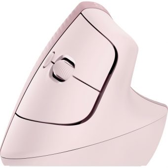 Logitech Lift Vertical Ergonomic Wireless Mouse Rose 910-006478 - Image 3