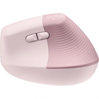 Logitech Lift Vertical Ergonomic Wireless Mouse Rose 910-006478 - Image 4