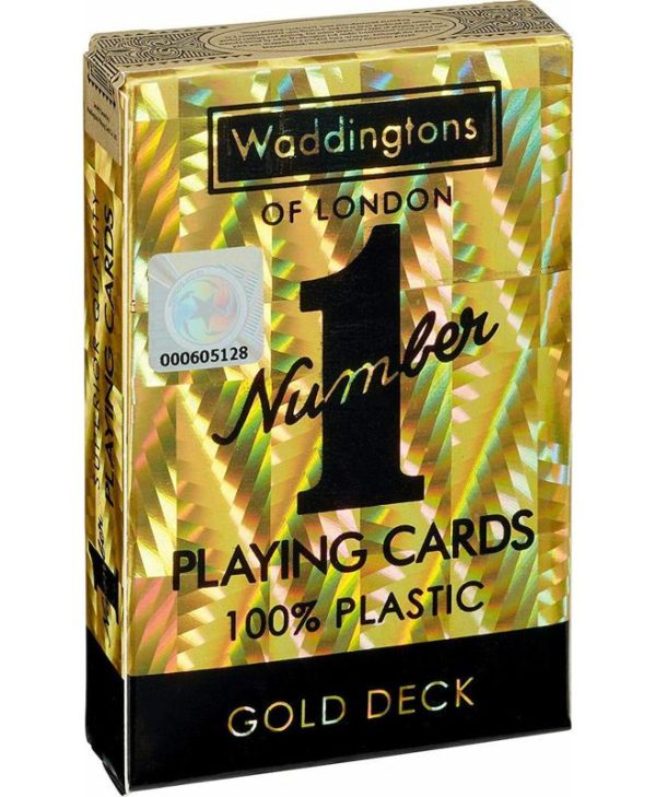 Winning Moves: Waddingtons No.1 - Gold Playing Cards 029391
