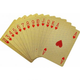 Winning Moves: Waddingtons No.1 - Gold Playing Cards 029391 - Image 2