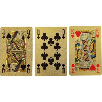 Winning Moves: Waddingtons No.1 - Gold Playing Cards 029391 - Image 3