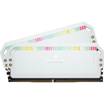 Corsair Dominator Platinum RGB 32GB (2x16GB) 5200MHz DDR5 White CMT32GX5M2B5200C40W - Image 3