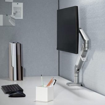 Ergo Office 32" Deskmount Monitor Arm Silver ER-405G - Image 5
