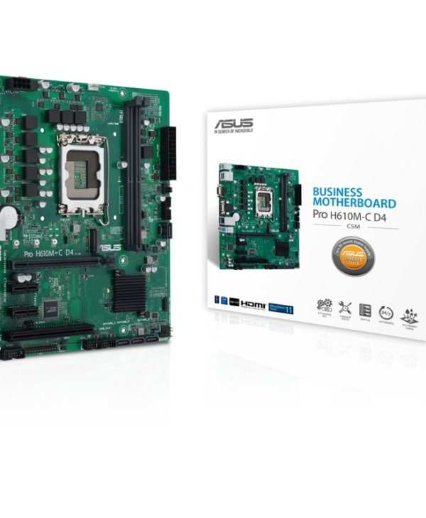 Asus Pro H610M-C D4-CSM 90MB1A30-M0EAYC