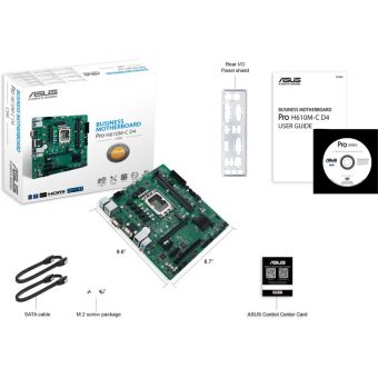 Asus Pro H610M-C D4-CSM 90MB1A30-M0EAYC - Image 7