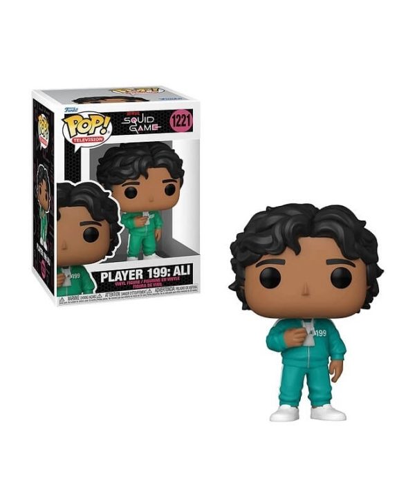Funko Pop! Television: Squid Game - Ali 199 #1221 Vinyl Figure 889698647946