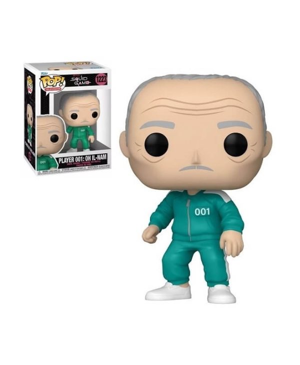Funko Pop! Television: Squid Game - Il-Nam 001 #1223 Vinyl Figure 889698647960