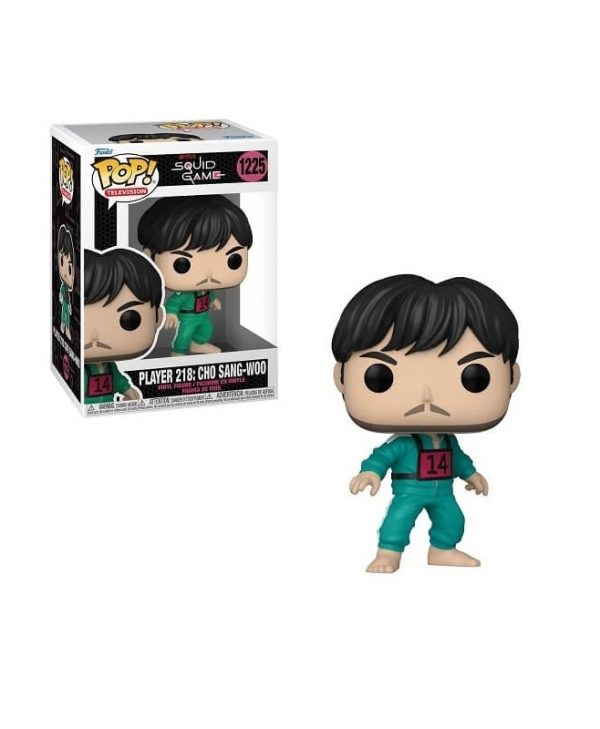 Funko Pop! Television: Squid Game - Sang-Woo 218 #1225 Vinyl Figure 889698647984