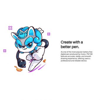 Huion Inspiroy H610X Pen Tablet Black 6930444802158 - Image 7