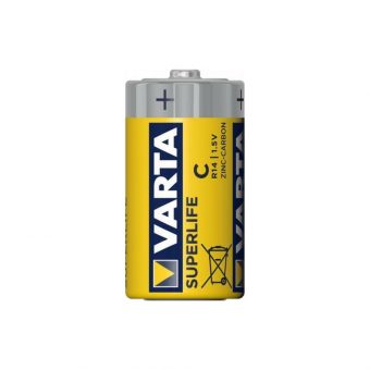 Varta Superlife R14 C Zinc battery pack of 2pcs 4008496556304 - Image 2