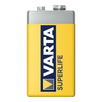 Varta Superlife 6F22 E Zinc Battery 9V 1Pc 4008496556427 - Image 2