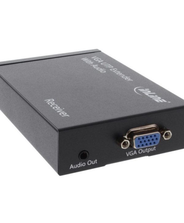 Intos Extender VGA+Audio via UTP Up to 300m Only Receiver 65016E