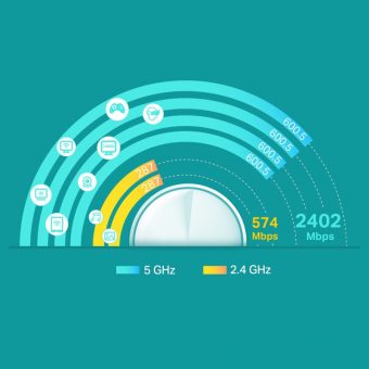 TP-Link AX3000 Whole Home Mesh Wi-Fi 6 System Deco X60 1-Pack V3 - Image 3