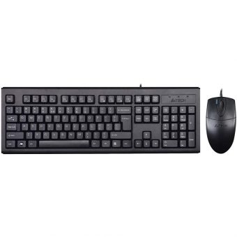 A4Tech KM-720620D Wired Desktop Combo US Layout Black A4TKLA43774