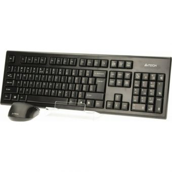 A4Tech 7100N Wireless Desktop Combo US Layout Black A4TKLA41220 - Image 6