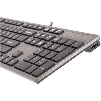 A4Tech KV-300H Wired Keyboard Grey US Layout A4TKLA39976 - Image 6